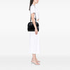 Ferragamo Leather Gancini Dome Satchel Secondhand