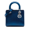 Dior Medium Metallic Patent Microcannage Lady Dior Secondhand
