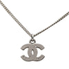 Chanel CC Brass Strass Pendant Necklace Secondhand