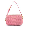 Miu Miu Nappa Matelasse Double Zip Handbag Secondhand