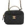 Chanel Mini Quilted Caviar Pick Me Up Vanity Case Secondhand