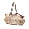 Ferragamo Faux Fur Gancini Shoulder Bag Secondhand