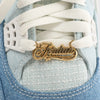 Secondhand Nike Air Jordan 4 RETRO SP Fabric Sneakers in Blue x White IB6716-100, Size 44 EU