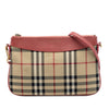 Burberry Haymarket Check Canvas Peyton Crossbody Secondhand