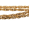 Chanel CC Gold Plated Centaur Medallion Pendant Necklace Secondhand