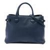 Burberry Medium Leather and House Check Banner Satchel Secondhand