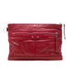 Balenciaga Lambskin Motocross Classic Clip M Clutch Secondhand