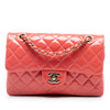 Chanel Small Classic Patent Double Flap Secondhand