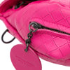 Secondhand Bottega Veneta Small Calfskin Intrecciomirage Embossed Butterfly Chain Crossbody