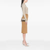 Bottega Veneta Metallic Calfskin Intrecciomirage Chain Flap Crossbody Secondhand