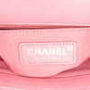 Secondhand Chanel Mini Square Lambskin Pearl Samba Flap