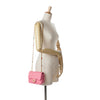 Secondhand Chanel Mini Square Lambskin Pearl Samba Flap