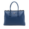 Prada Saffiano Cuir Turnlock Twin Satchel Secondhand