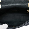 Chanel Small Chevron Wrinkled Calfskin Medallion Charm Surpique Flap Secondhand