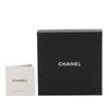 Chanel CC Gold Plated Resin Hoop Drop Pendant Earrings Secondhand