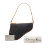Secondhand Dior Mini Denim Saddle Pochette