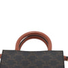Celine Mini Triomphe Coated Canvas Vertical Cabas Satchel Secondhand