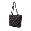 Chanel CC Wool Wild Stitch Tote Secondhand