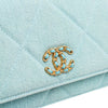 Chanel Denim 19 Wallet on Chain Secondhand