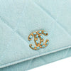Chanel Denim 19 Wallet on Chain Secondhand
