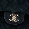 Secondhand Chanel Medium Classic Velvet Double Flap