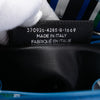 Balenciaga Mini Leather Striped Papier A6 Zip Around Satchel Secondhand