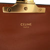 Celine Triomphe Coated Canvas Chain Shoulder Bag Secondhand