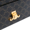 Celine Triomphe Coated Canvas Chain Shoulder Bag Secondhand