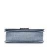 Chanel Old Medium Chevron Denim Boy Flap Secondhand