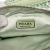 Secondhand Prada Satin Crystal Embellished Triangle Pouch