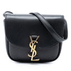 Secondhand Saint Laurent Small Leather Monogram Kaia Crossbody