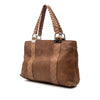 Gucci Medium Guccissima Trimmed Calfskin Bamboo Libeccio Tote Secondhand