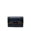 Secondhand Chanel Bicolor Lambskin Boy Flap Card Holder