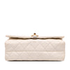 Chanel Quilted Calfskin Pearl CC Accordion Flap Secondhand