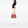 Burberry Haymarket Check Coated Canvas Minford Portrait Satchel Secondhand