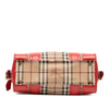 Burberry Haymarket Check Coated Canvas Minford Portrait Satchel Secondhand