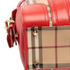 Burberry Haymarket Check Coated Canvas Minford Portrait Satchel Secondhand