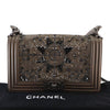 Chanel Old Medium Metallic Goatskin Crystal Boy Flap Secondhand