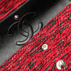 Chanel Medium Tweed Braided Charms Double Flap Secondhand