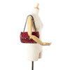 Chanel Medium Tweed Braided Charms Double Flap Secondhand