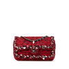 Chanel Medium Tweed Braided Charms Double Flap Secondhand