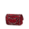 Chanel Medium Tweed Braided Charms Double Flap Secondhand