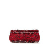 Chanel Medium Tweed Braided Charms Double Flap Secondhand