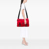 Prada Tessuto Zip Double Buckle Messenger Bag Secondhand