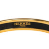 Hermès Narrow Stripes and Pattern Enamel Bangle 65 Secondhand