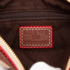 LOEWE 160th Anniversary Suede Trimmed Canvas Shoulder Bag Secondhand
