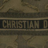Dior Large Embroidered Canvas Camouflage Book Tote Secondhand