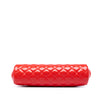 Chanel Quilted Patent Timeless Kiss Lock Clutch Secondhand