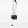 Prada Tartan Saffiano Trimmed Tessuto Satchel Secondhand