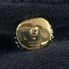 Secondhand Gucci Gold Plated Resin and Rhinestones Interlocking G Single Push Back Earring